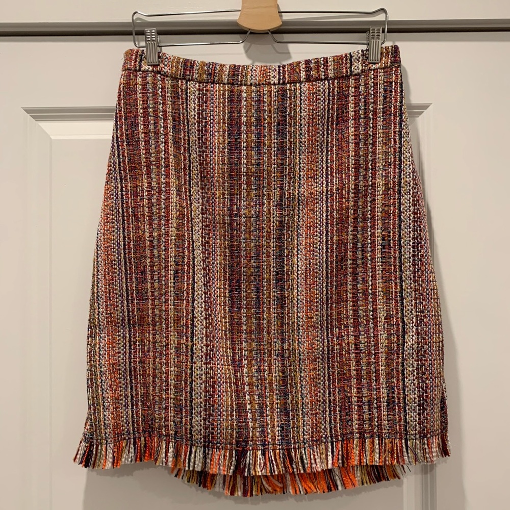 Maeve By Anthropologie Tweed Skirt S12